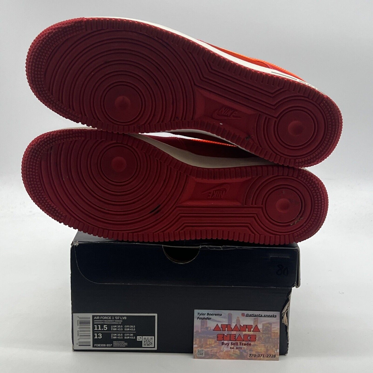 Size 11.5 - Nike Air Force 1 '07 ATL (FD8306-657)