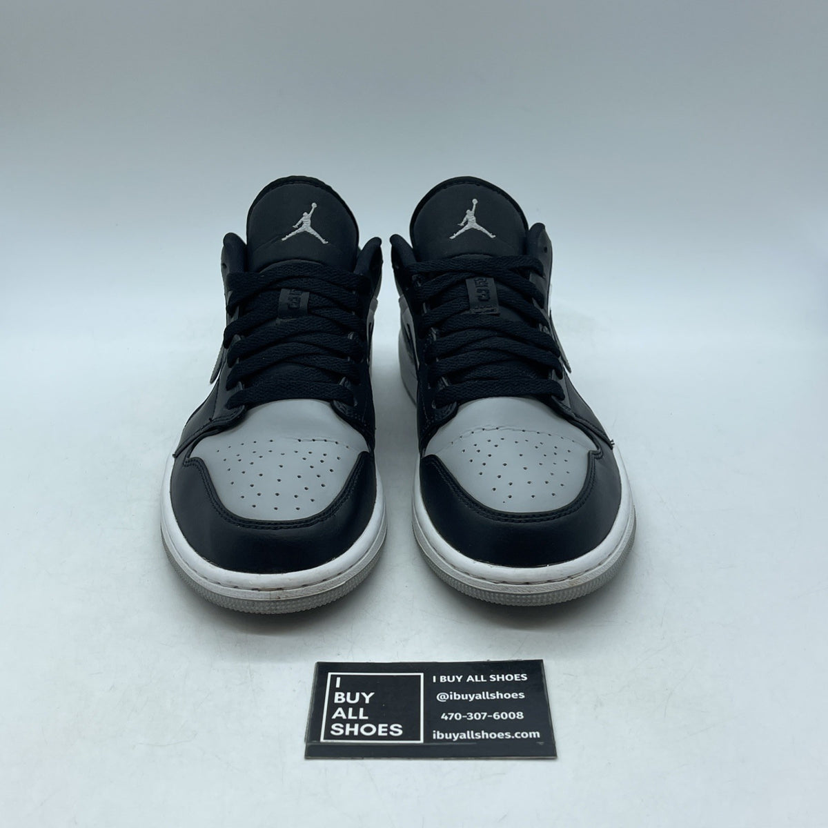 Size 8.5 - Air Jordan 1 Low Shadow Toe (553558-052)