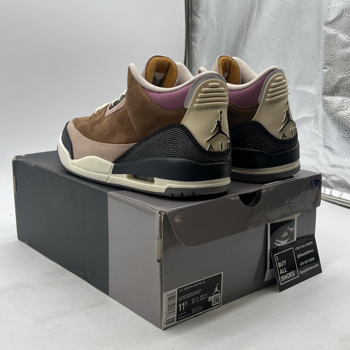 Size 11.5 - Air Jordan 3 Retro SE Winterized (DR8869-200)