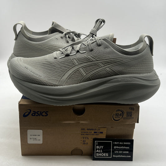 Size 11.5 - Asics Gel Nimbus 27 Seal Grey (1011B958-020)