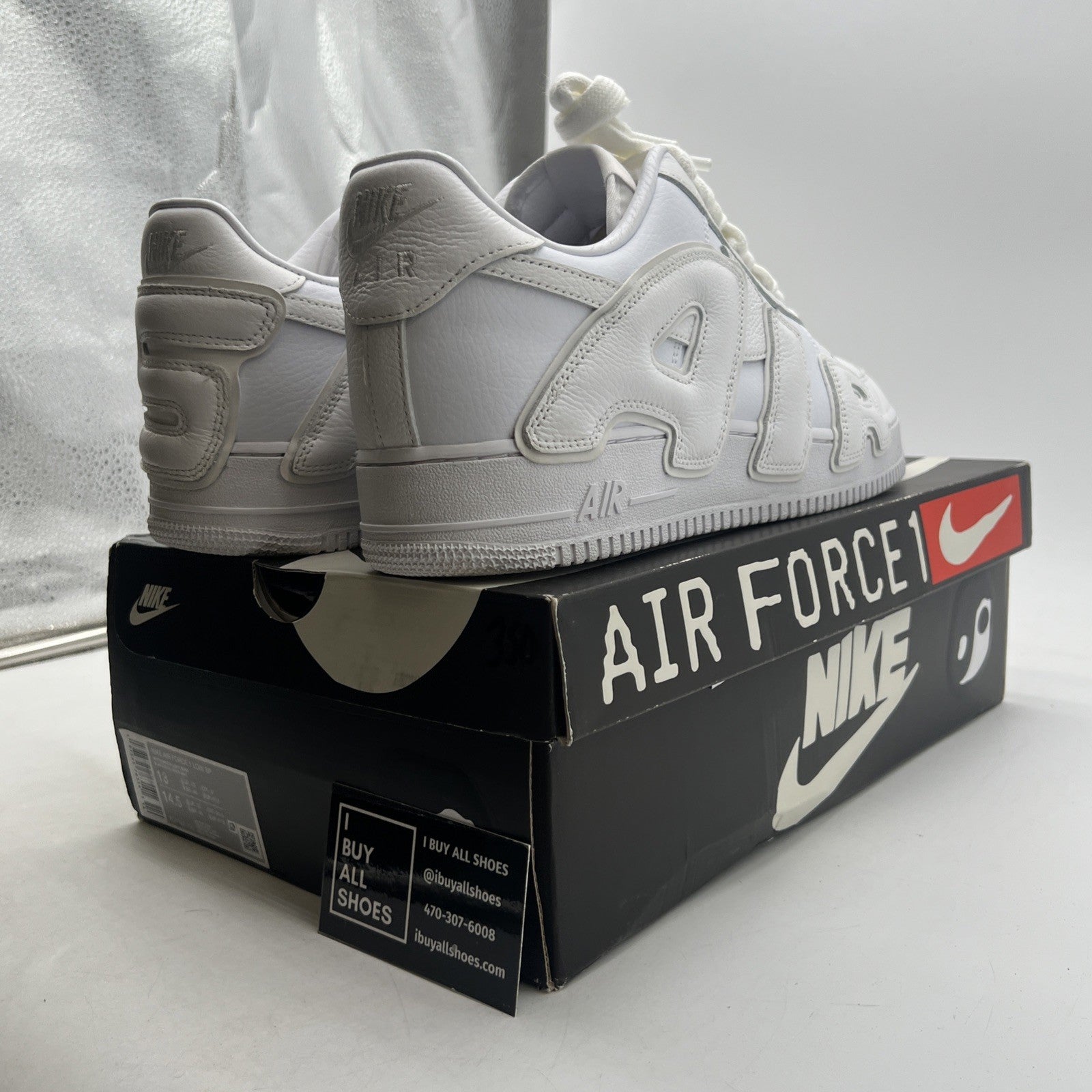 Size 13 - Nike Cactus Plant Flea Market x Air Force 1 Premium Low White