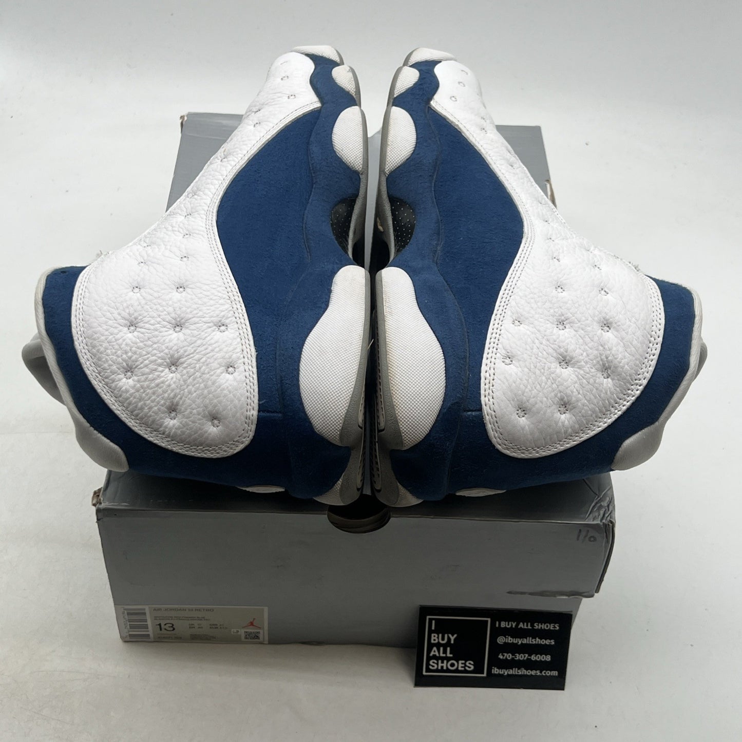 Size 13 - Air Jordan 13 Retro Mid French Blue (414571-164)