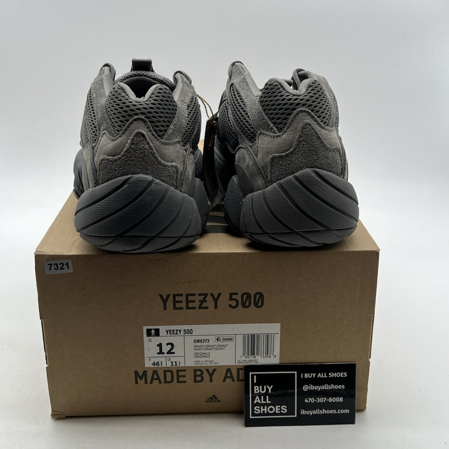 Size 12 - adidas Yeezy 500 Granite 2022 (GW6373)