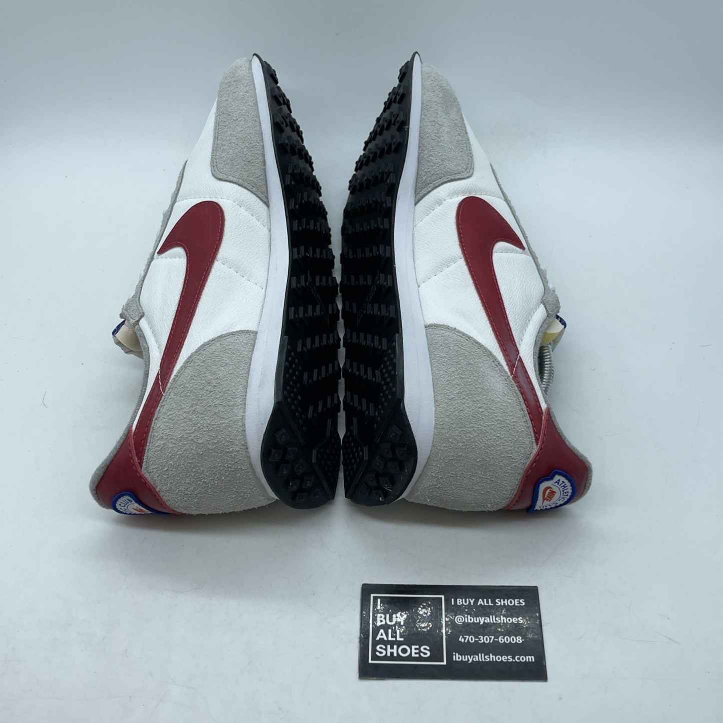 Size 13 - Nike Waffle Trainer 2 White Light Smoke Grey Gym Red (DJ6054-101)