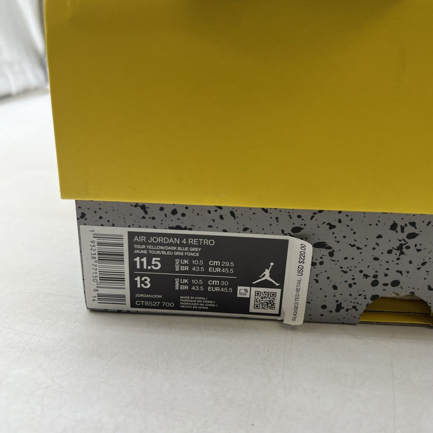 Size 11.5 - Air Jordan 4 Retro Mid Lightning (CT8527-700)