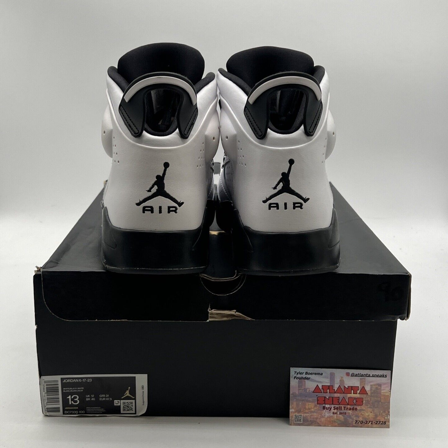 Size 13 - Jordan 6-17-23 Motorsports 2022 (DC7330-100)