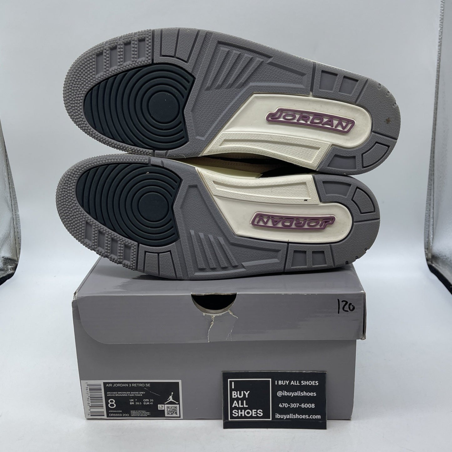 Size 8 - Air Jordan 3 Retro SE Winterized Brown Black Suede (DR8869-200)