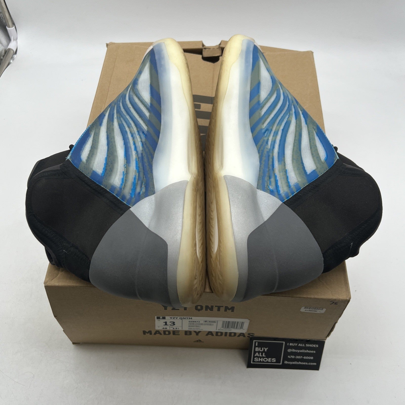 Size 13 - Adidas Yeezy Quantum Frozen Blue (GZ8872)