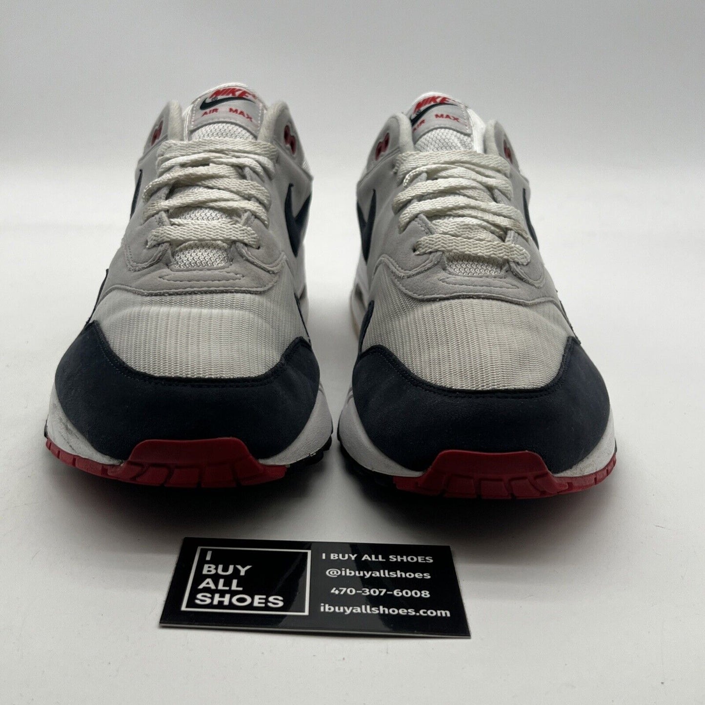 Size 13 - Nike Air Max 1 OG Anniversary Obsidian 908375-104)