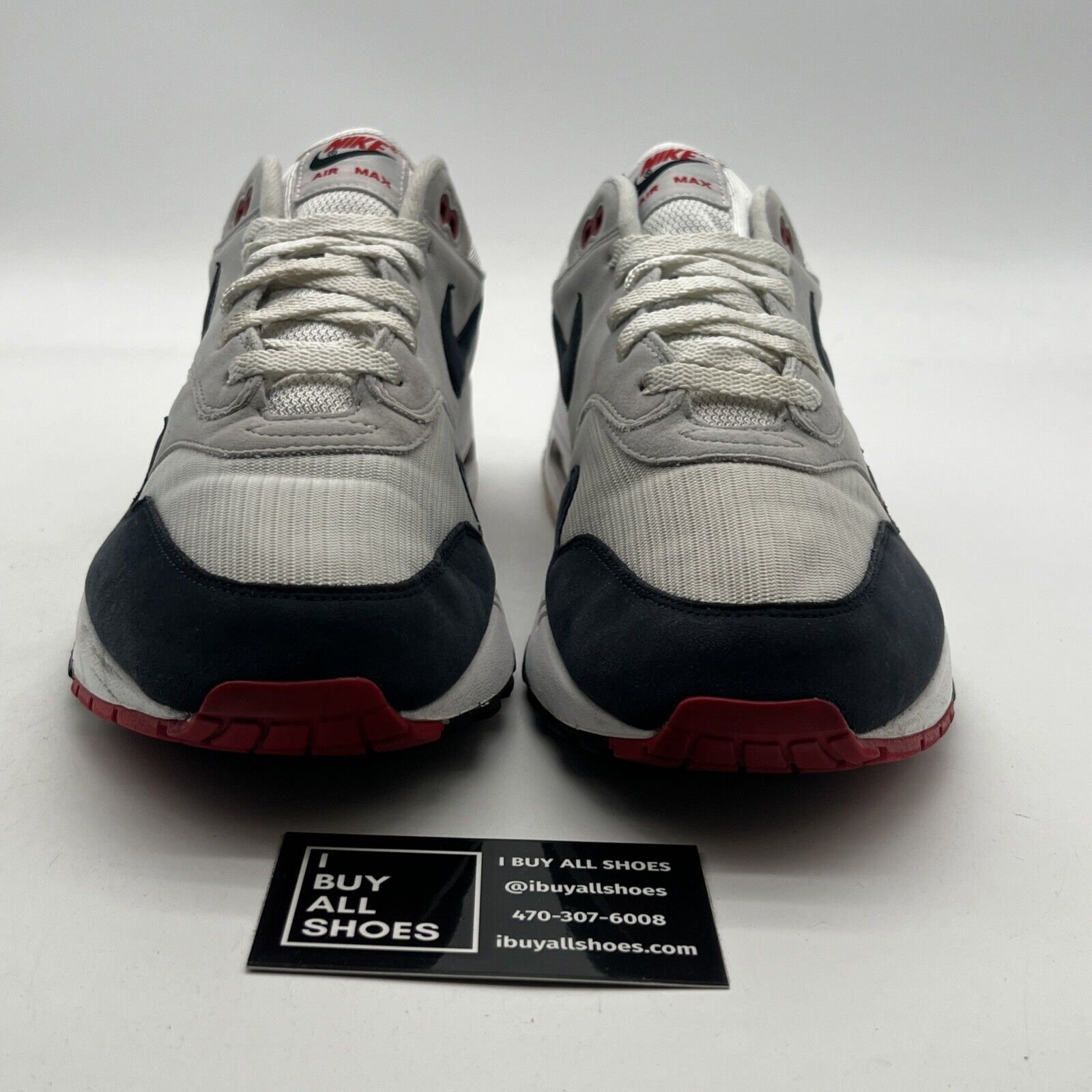 Size 13 - Nike Air Max 1 OG Anniversary Obsidian 908375-104)