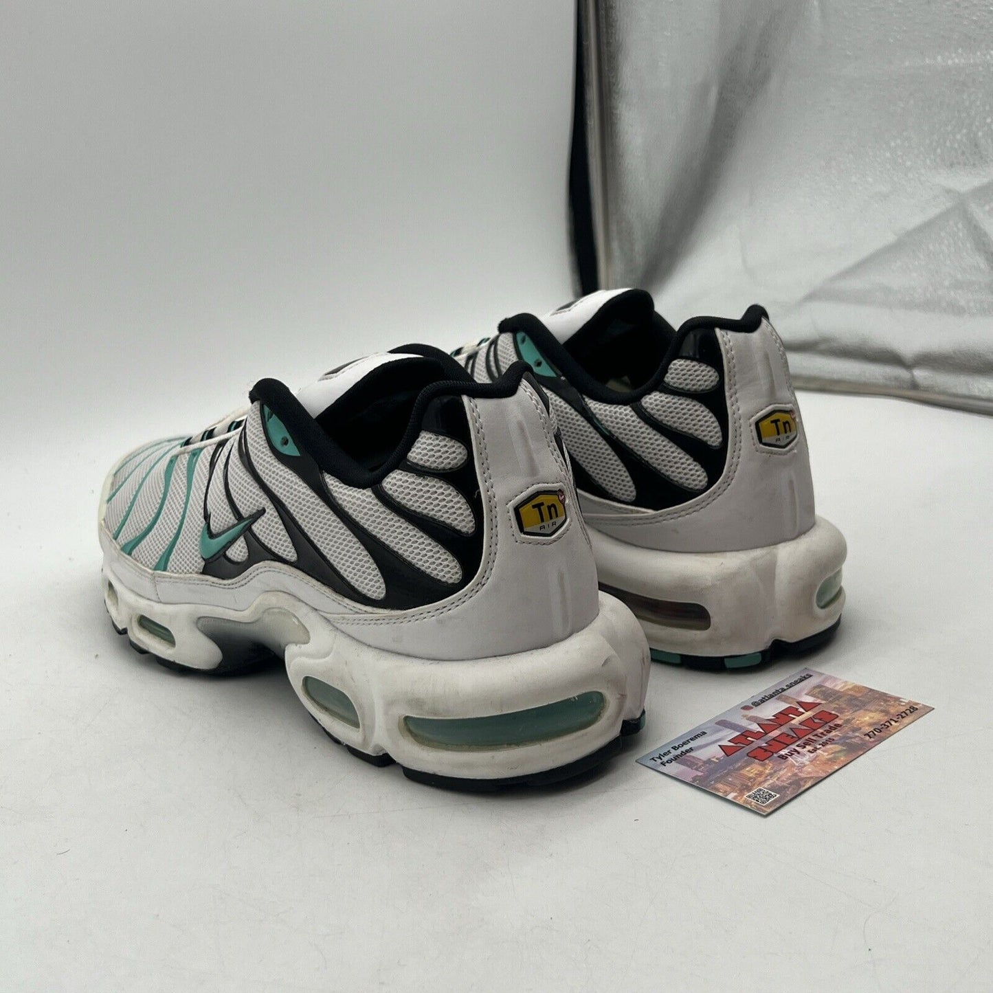 Size 12 - Nike Air Max Plus atmos Exclusive White Hyper Jade Black (604133-148)