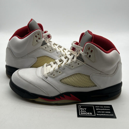 Size 11 - Air Jordan 5 Retro 2013 Fire Red (136027-100)