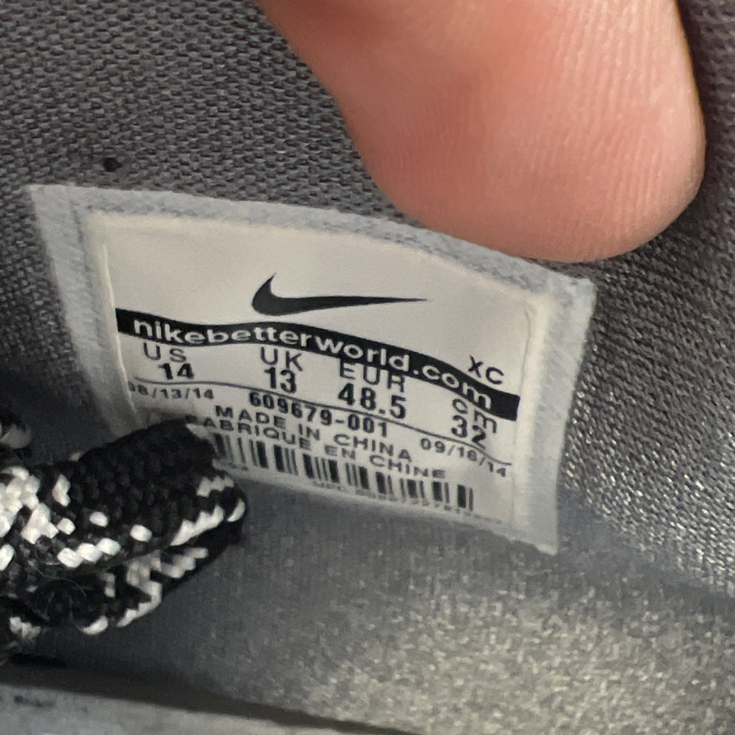 Size 14 - Nike LeBron Zoom Soldier 7 Black (609679-001)