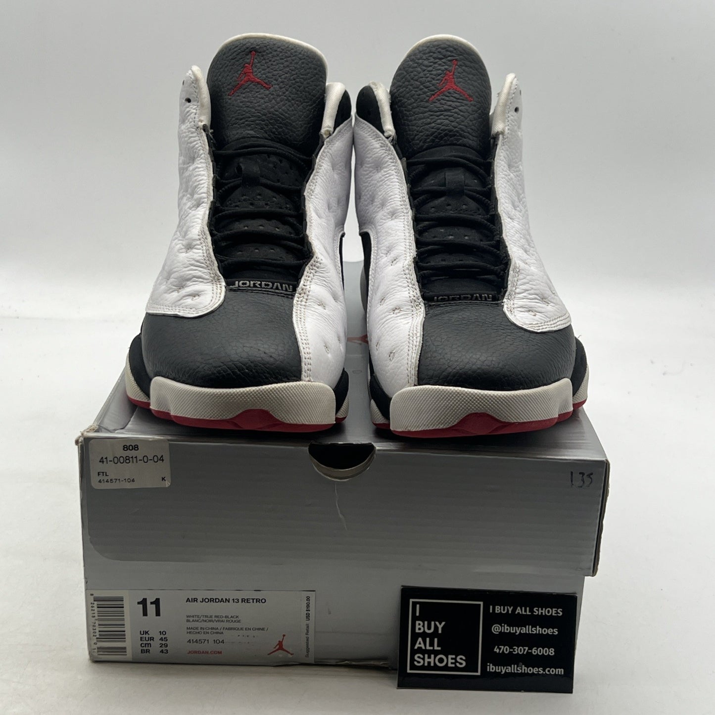 Size 11 - Air Jordan 13 Retro He Got Game 2018 (414571-104)