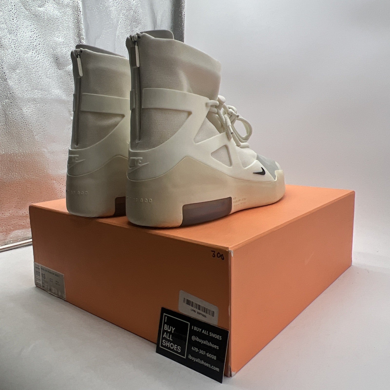Size 13 - Nike Air Fear Of God 1 Sail (AR4237-100)