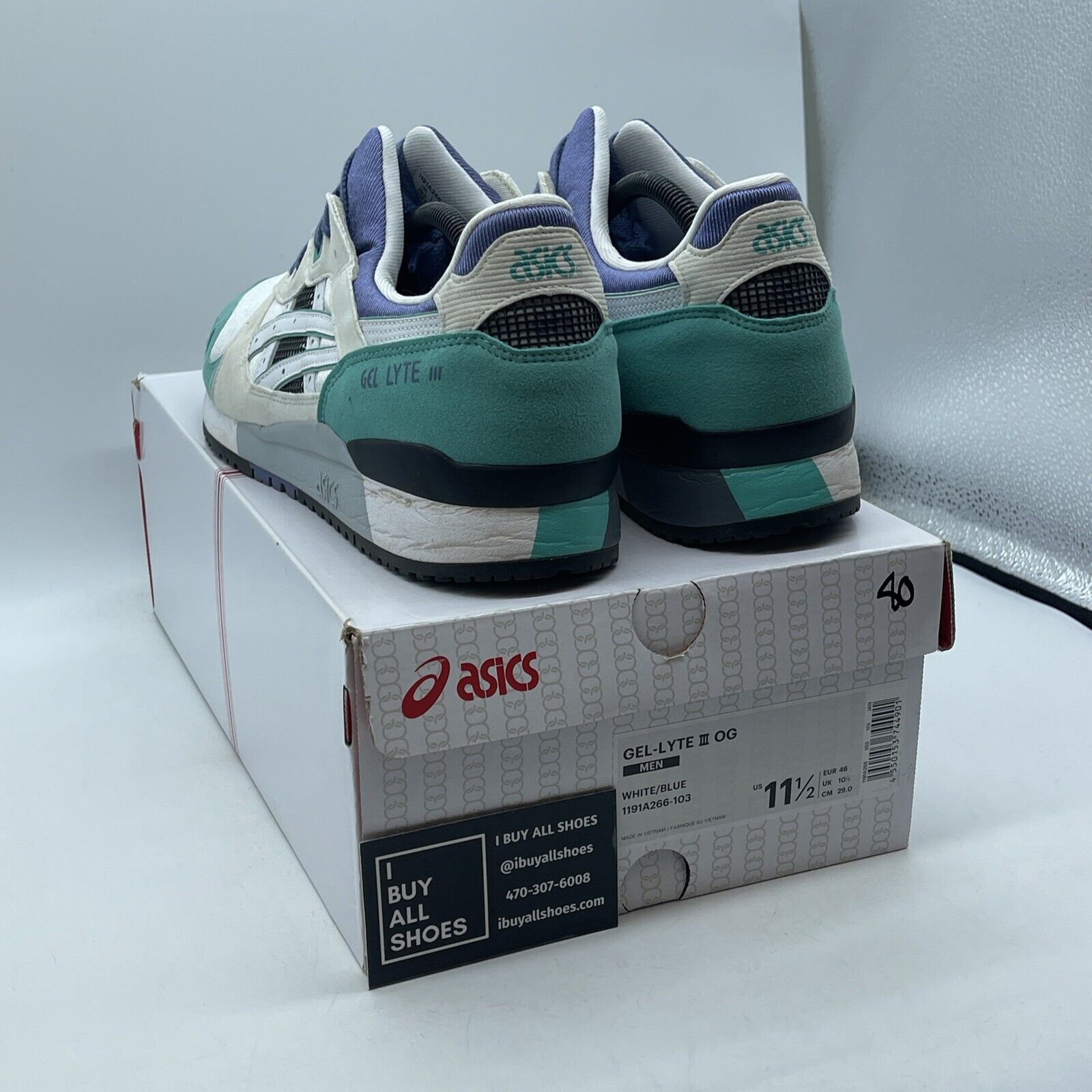 Size 11.5 - ASICS Gel Lyte 3 OG Retro 2019 Citrus Suede Leather (1191A266-103)