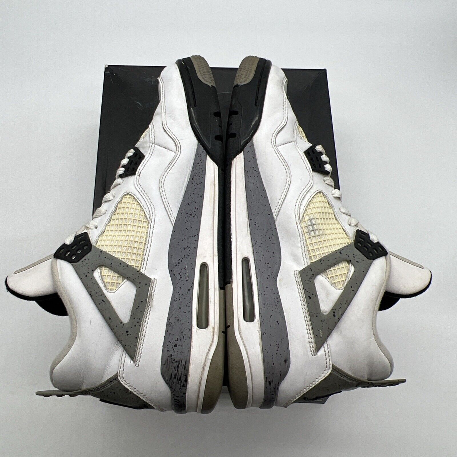 Size 10 - Air Jordan 4 Retro Cement 2012 (308497-103)
