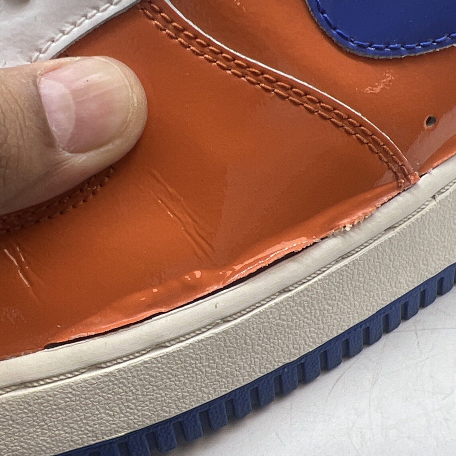 Size 11 -Nike Air Force 1 Premium Holland World Cup Orange Blue White 309096-811