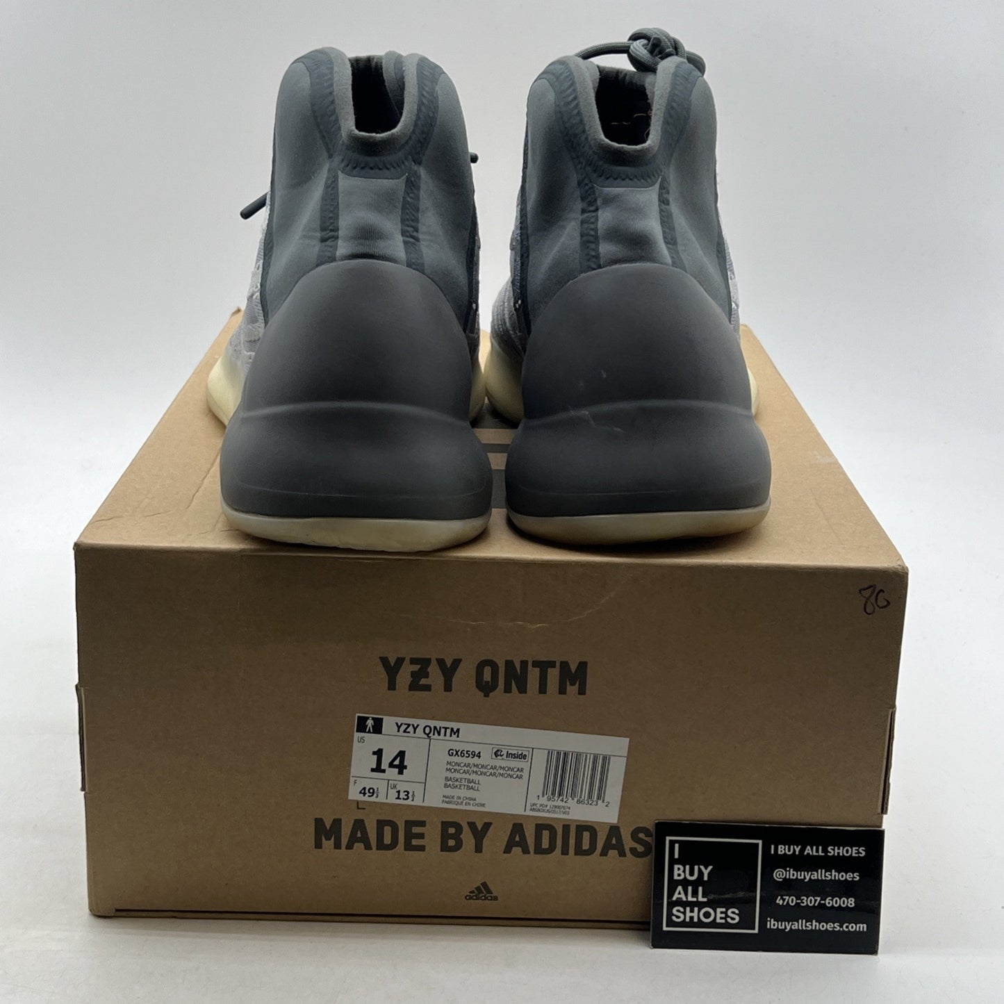 Size 14 - adidas Yeezy Quantum Mono Carbon (GX6594)