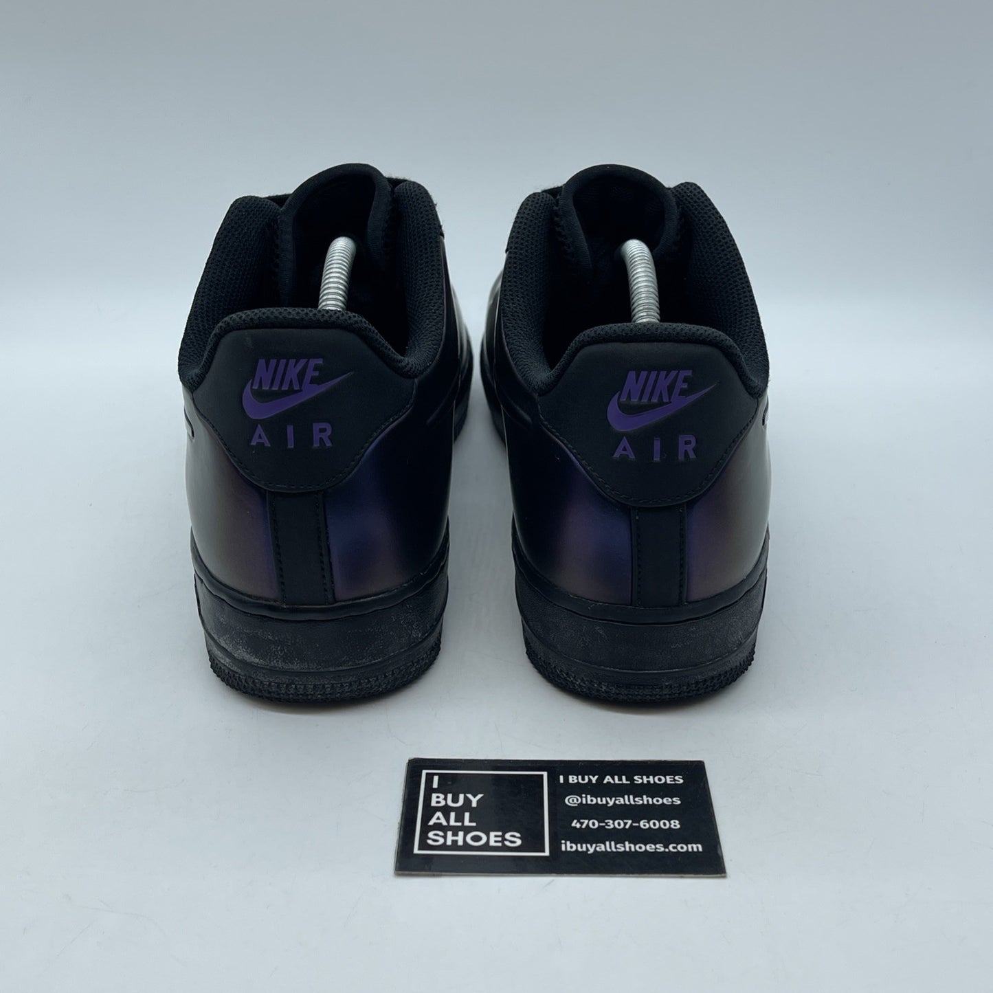 Size 11 - Nike Air Force 1 Foamposite Pro Court Purple Leather (AJ3664-500)
