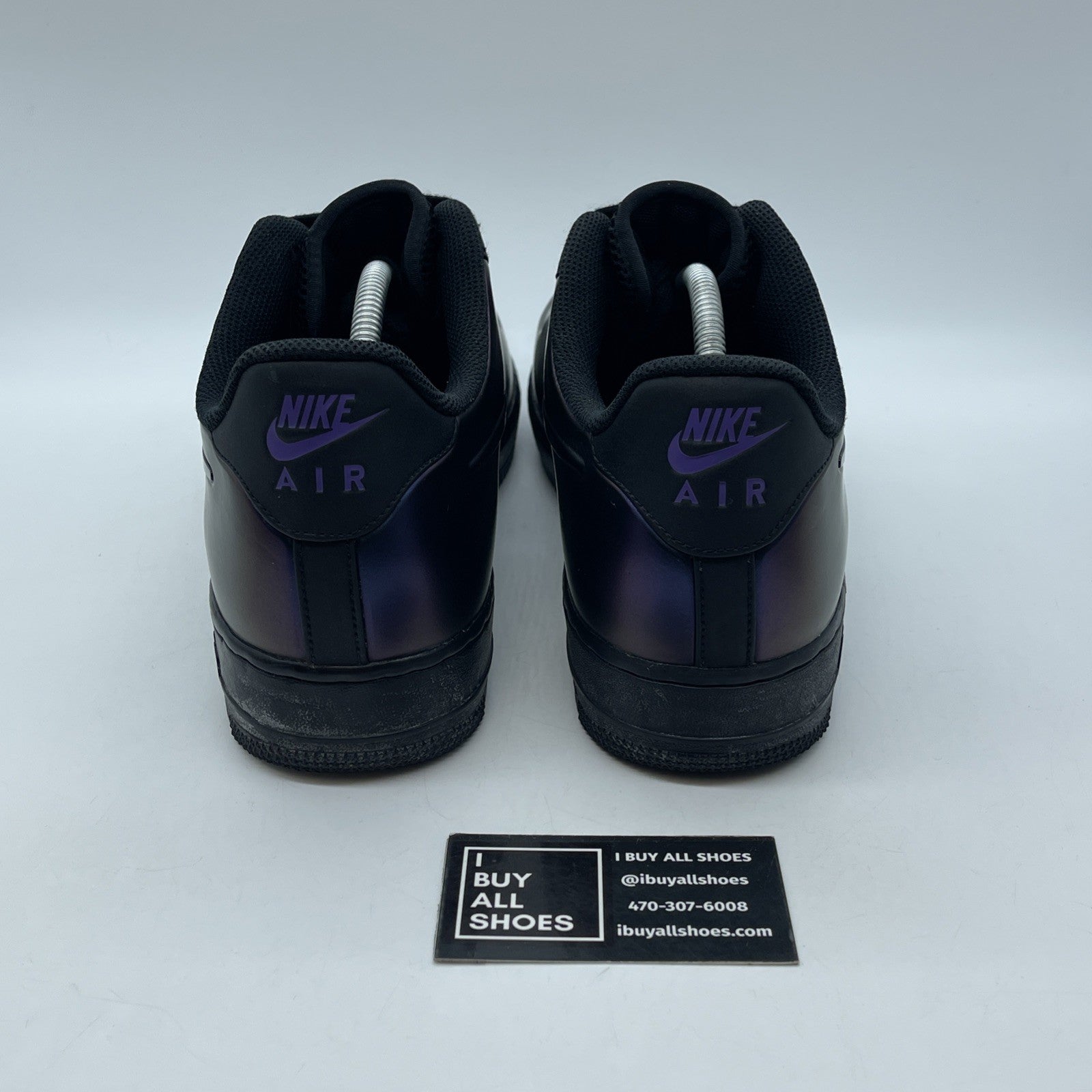 Size 11 - Nike Air Force 1 Foamposite Pro Court Purple Leather (AJ3664-500)