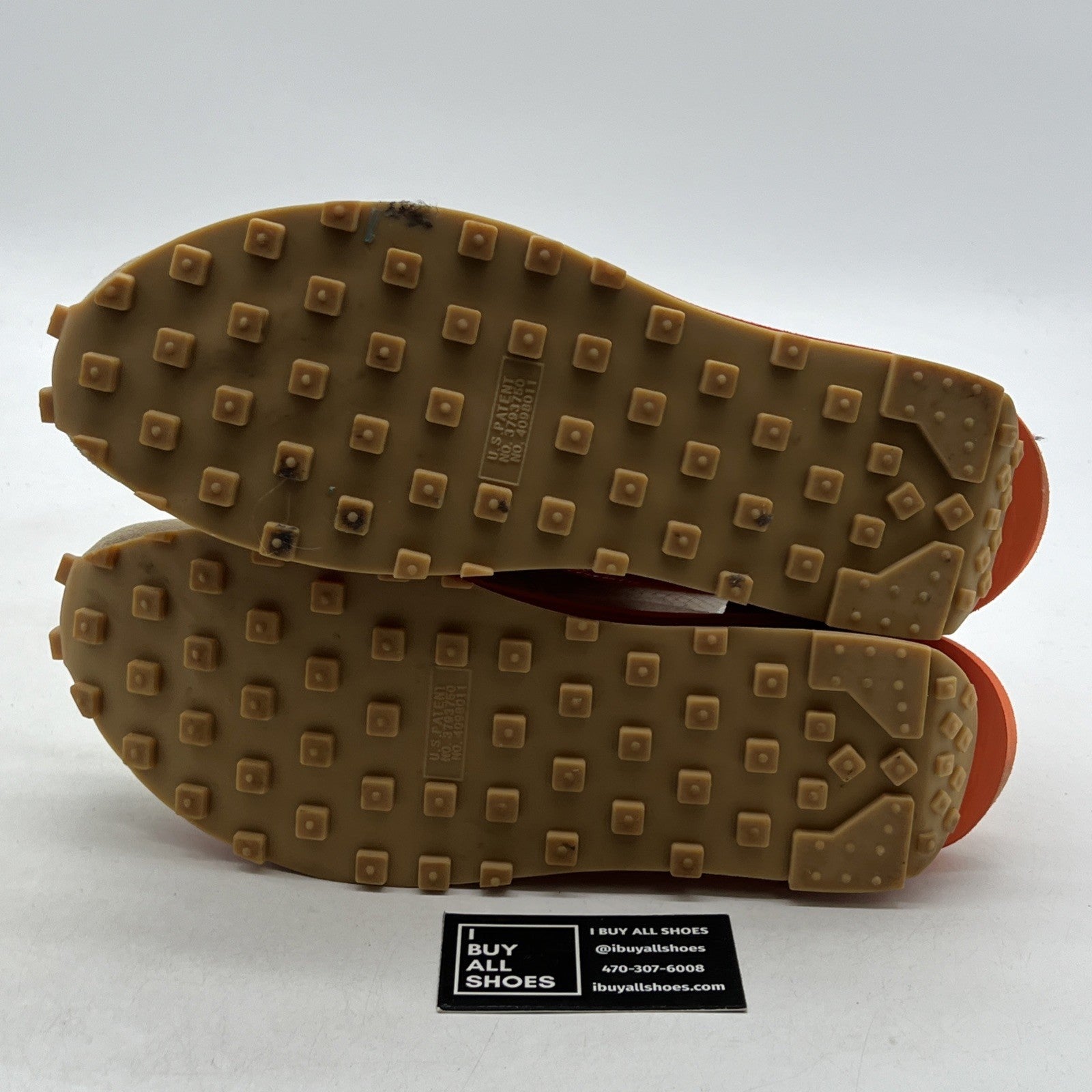 Size 11.5 - Nike sacai x Clot x LDWaffle Net Orange Blaze (DH1347-100)