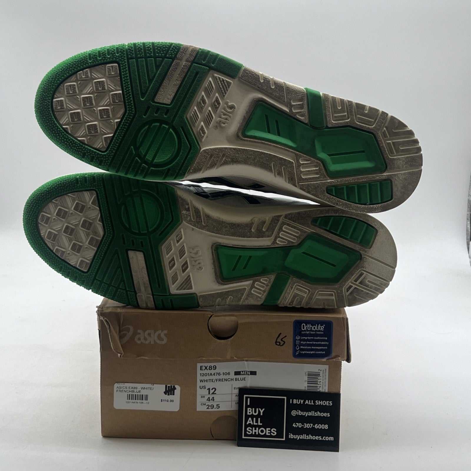 Size 12 - Asics EX89 'Celtics' Original Box (1201A476-106)
