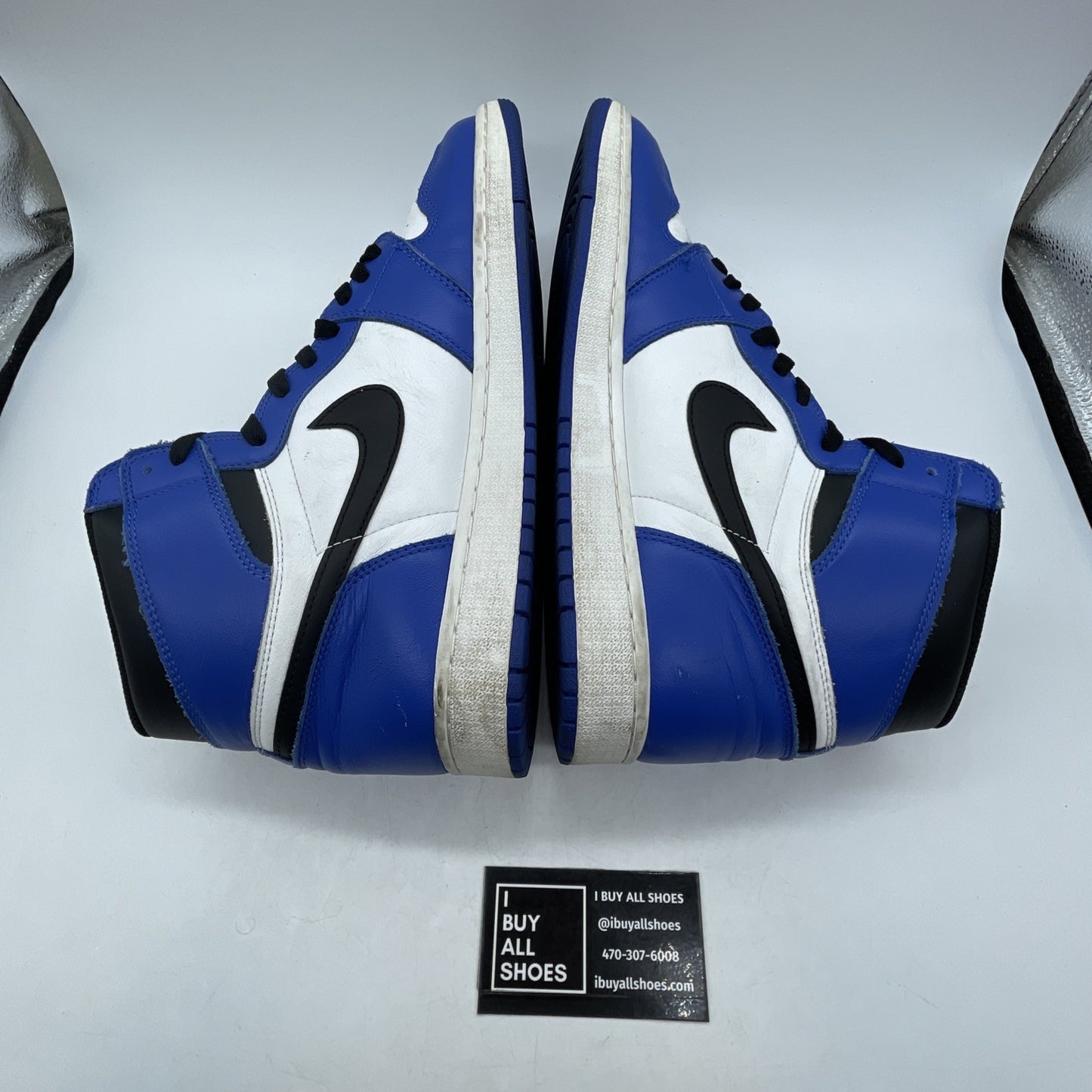 Size 13 - Air Jordan 1 Retro High OG Game Royal 2018 (555088-403)
