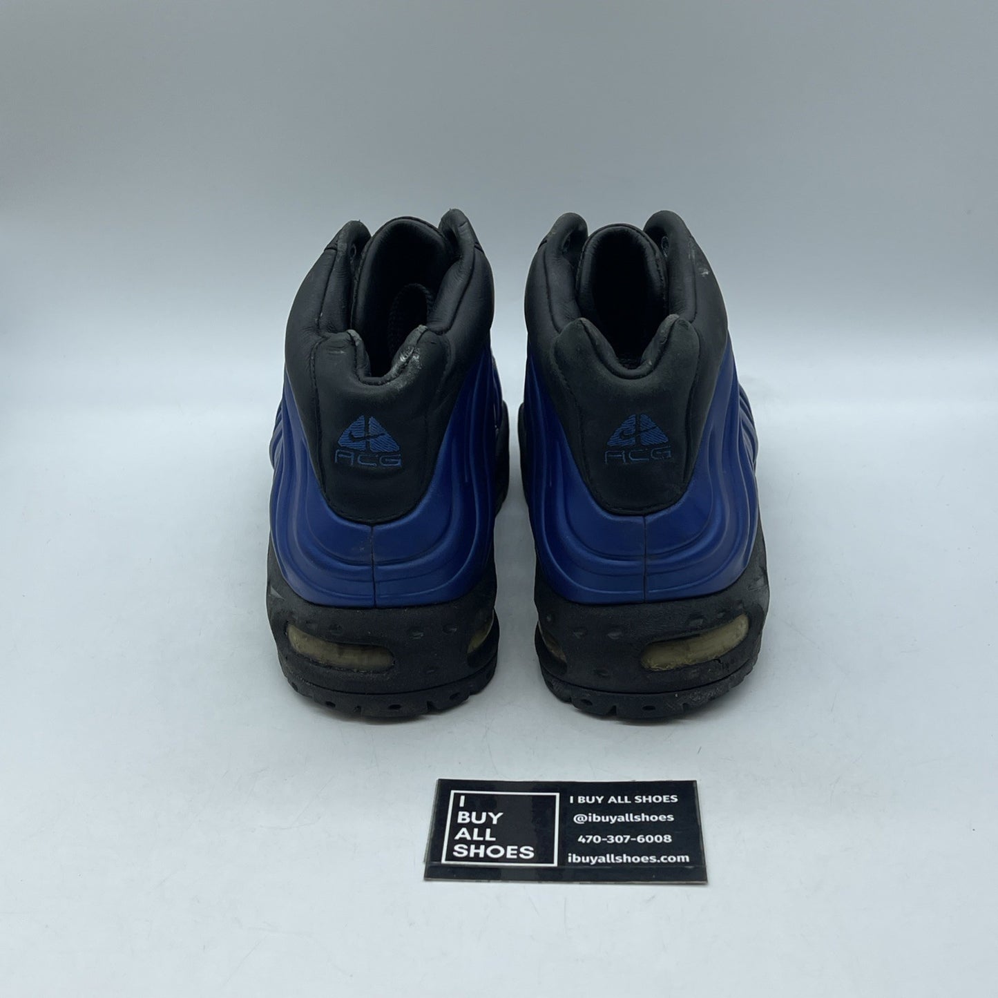Size 7.5 - Nike Foamposite Blue (333791-502)
