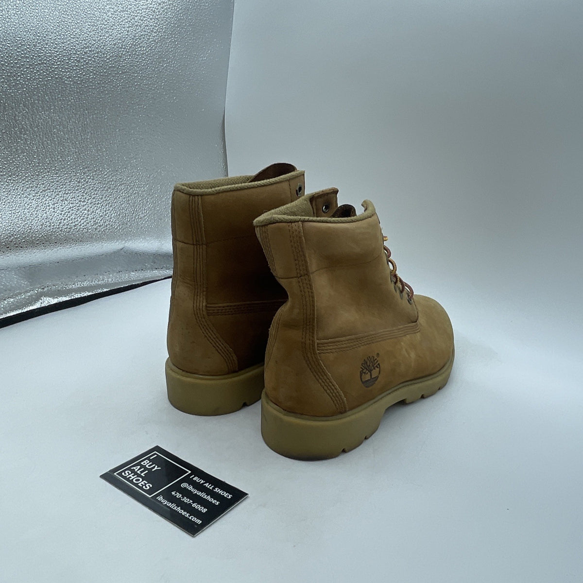 Size 8.5 - Timberland boots 25cm camel suede 10066