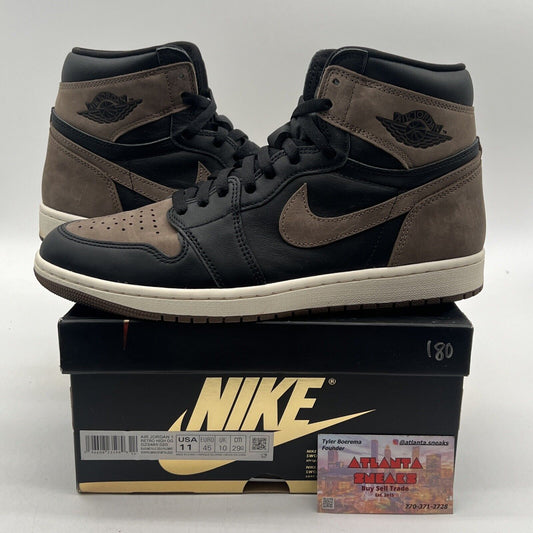 Size 11 - Jordan 1 Retro OG High Palomino Black Brown White Leather (DZ5485-020)