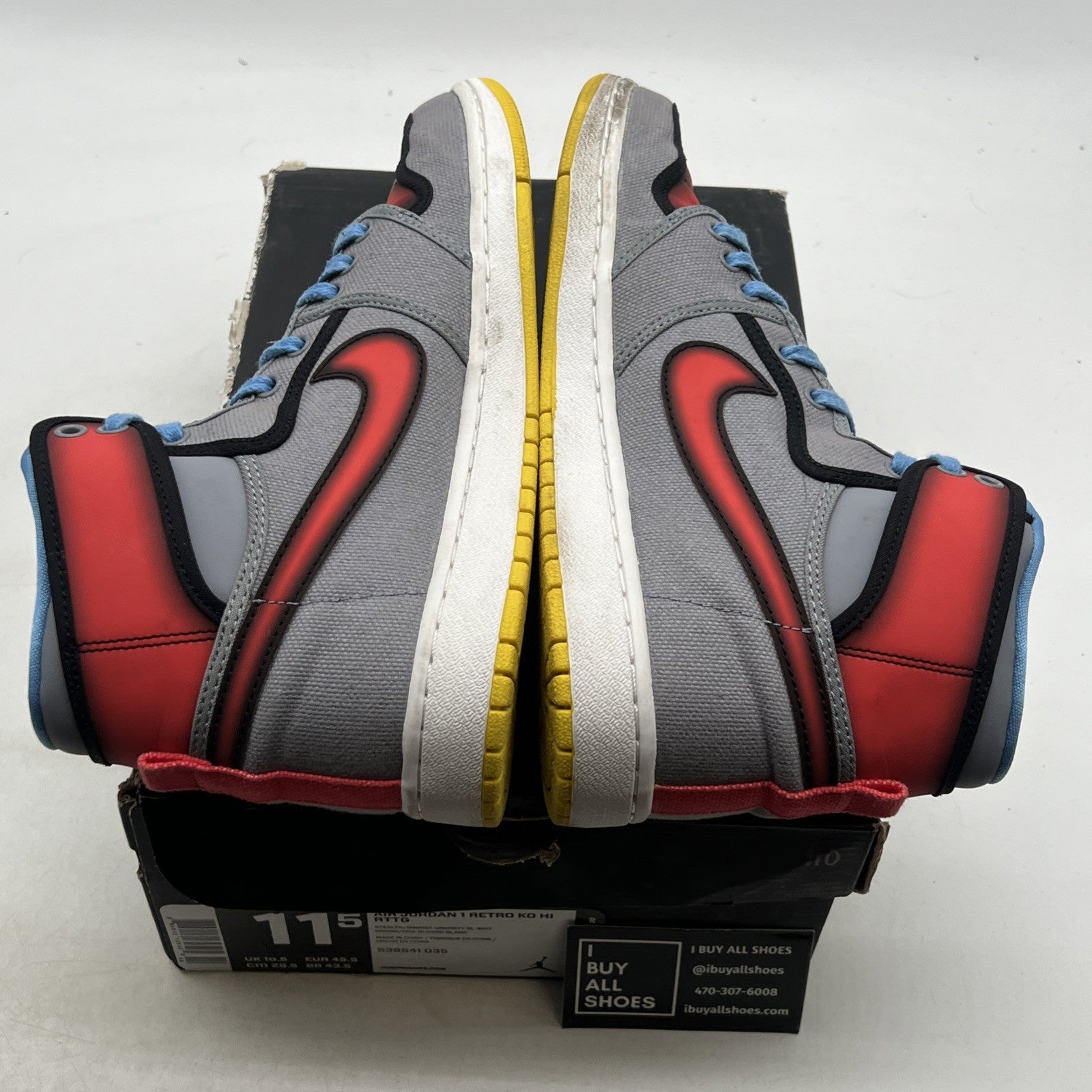 Size 11.5 - Jordan AJKO Retro RTTG High Barcelona (539541-035)