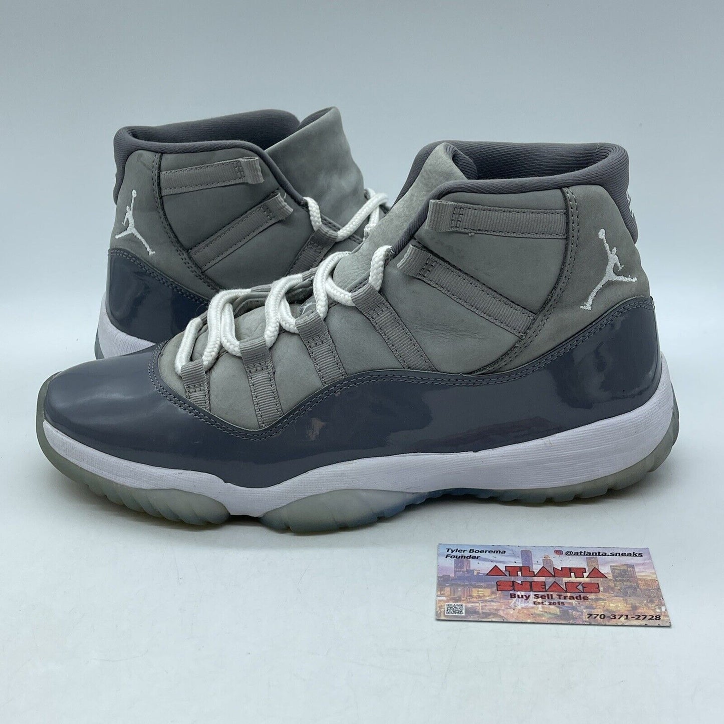 Size 11 - Jordan 11 Retro High Cool Grey Suede White Leather (CT8012-005)