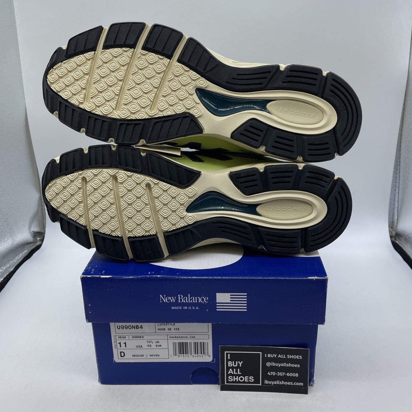 Size 11 - New Balance 990V4 Hi-Lite (U99ONB4)