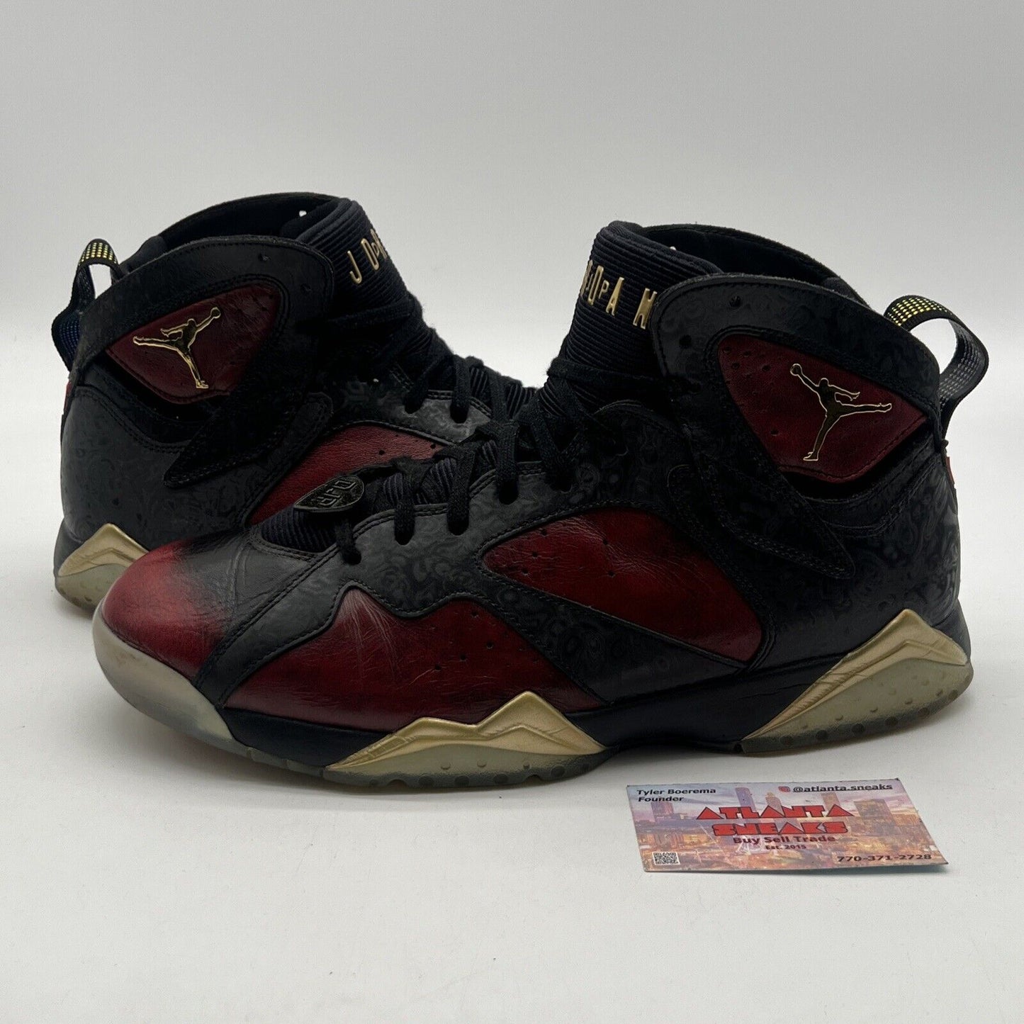 Size 11 - Air Jordan 7 Retro Doernbecher Red Black Gold (898651-015)