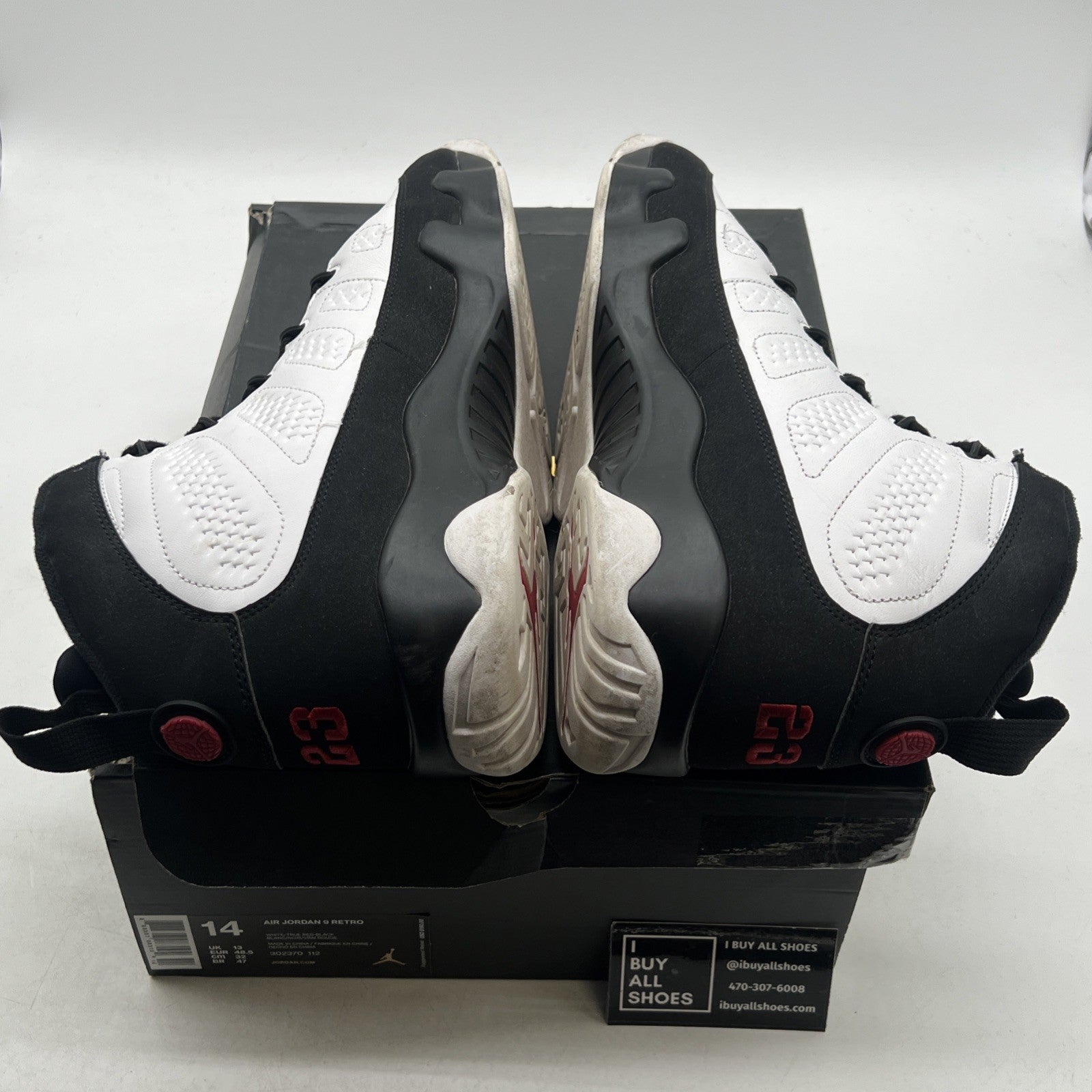 Size 14 - Air Jordan 9 Retro space jam 2016 (302370-112)