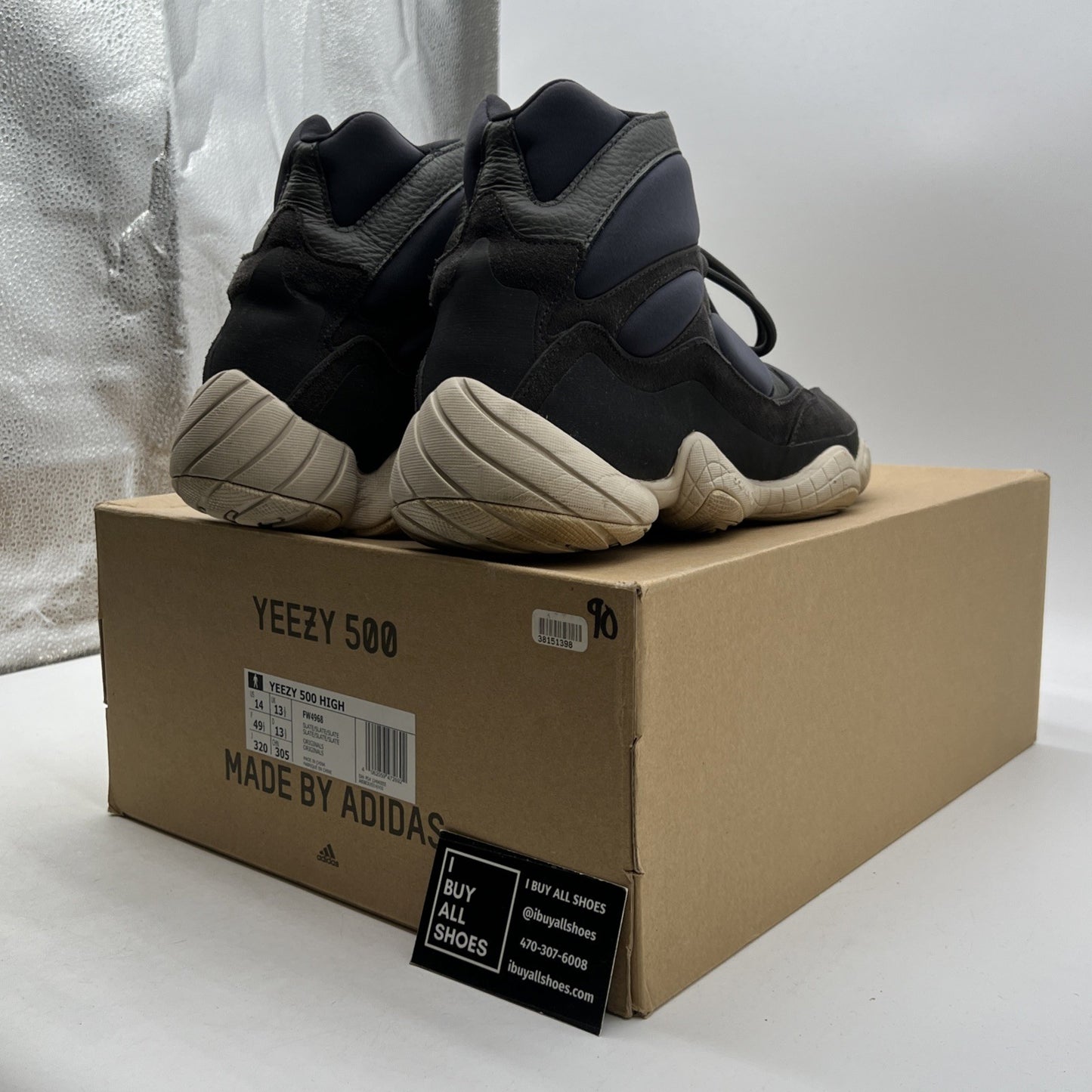 Size 14 - Adidas Yeezy 500 High Slate (FW4968)