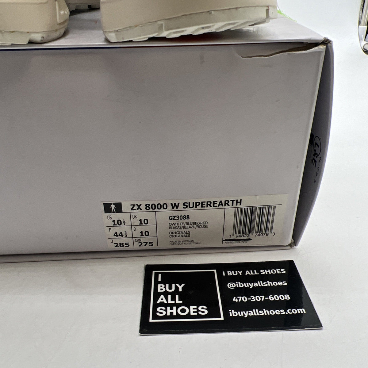 Size 10.5 - adidas Sean Wotherspoon x ZX 8000 A-ZX Series - Super Earth