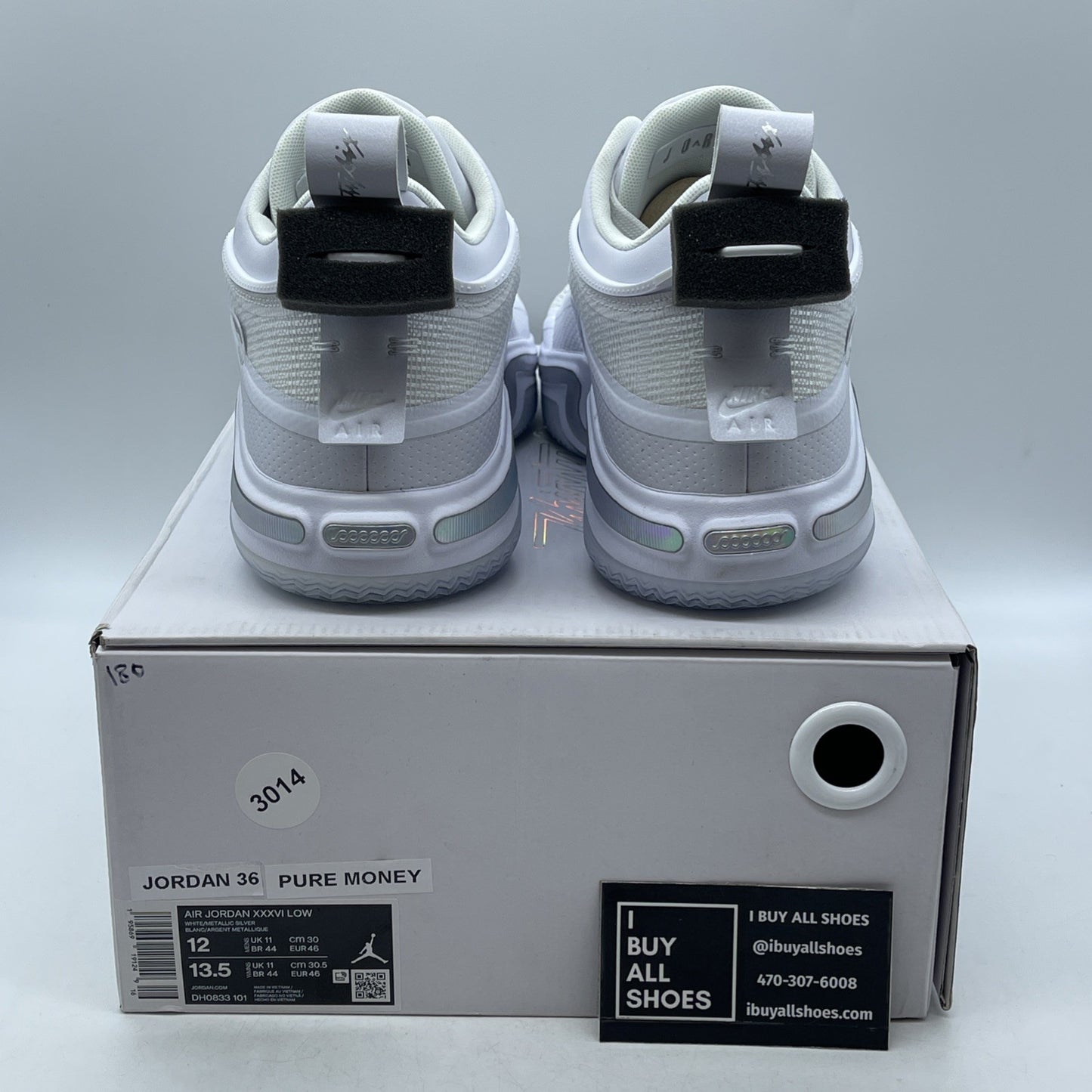 Size 12 - Air Jordan 36 Low Pure Money (DH0833-101)