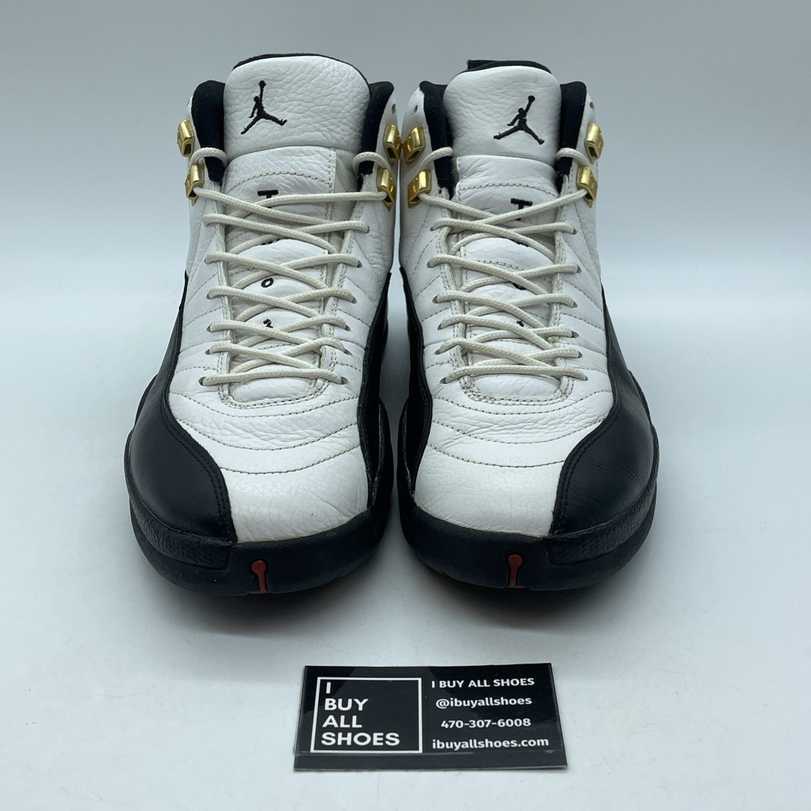 Size 10 - Air Jordan 12 Retro Countdown Pack Black White Leather (130690-109)