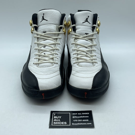 Size 10 - Air Jordan 12 Retro Countdown Pack Black White Leather (130690-109)