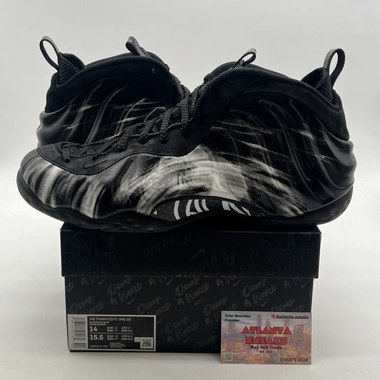 Size 14 - Nike Air Foamposite One QS Dream A World - Black (DM0115-002)