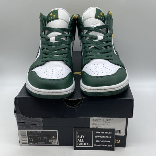 Size 11 - Air Jordan 1 Mid Sonics (554724-371)