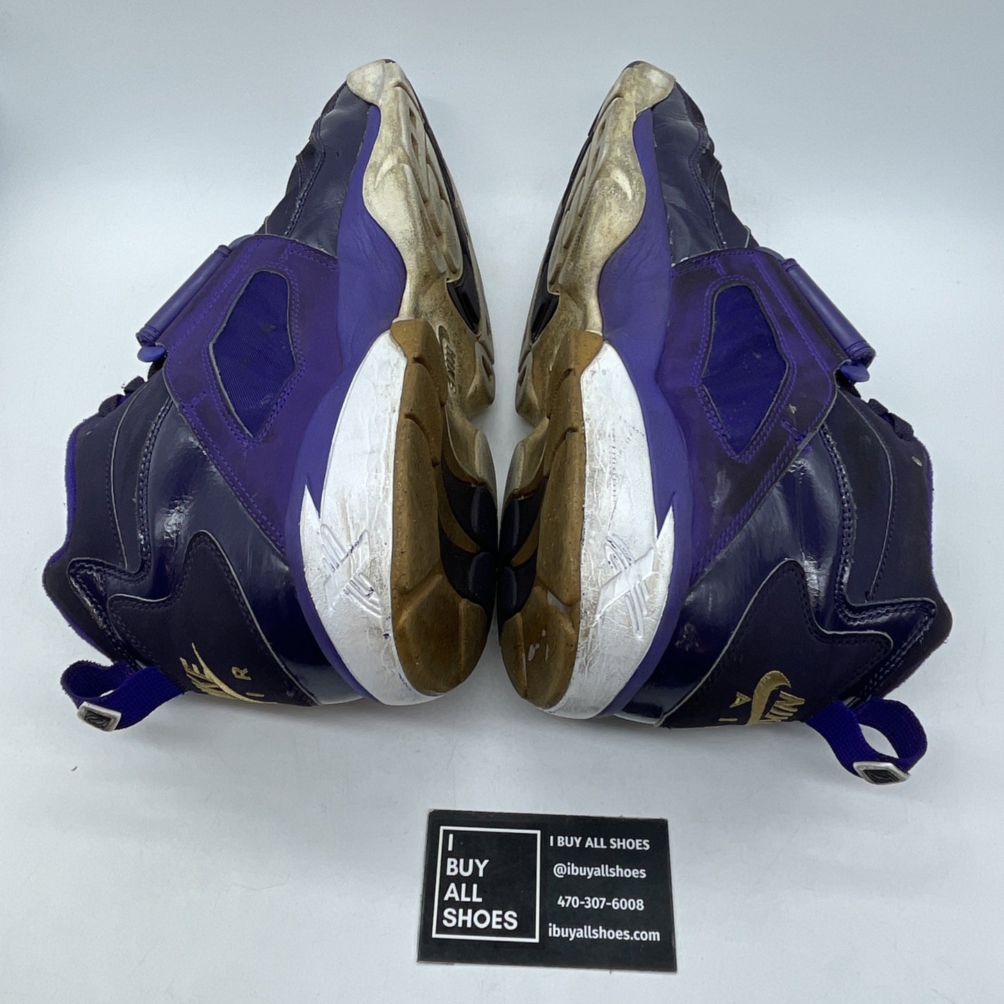Size 12 - Nike Air Diamond Turf Purple Dynasty Suede Leather (309434-500)