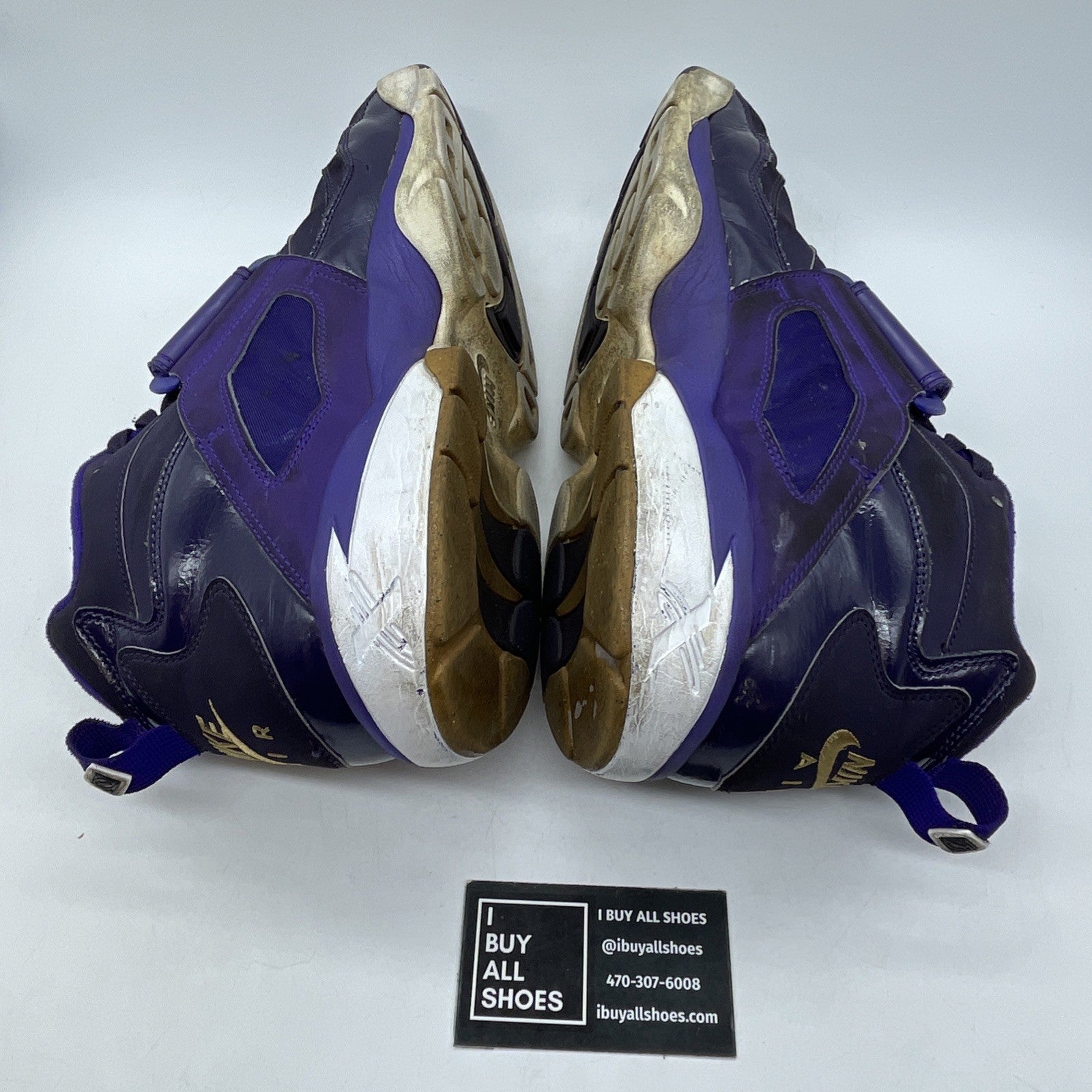 Size 12 - Nike Air Diamond Turf Purple Dynasty Suede Leather (309434-500)