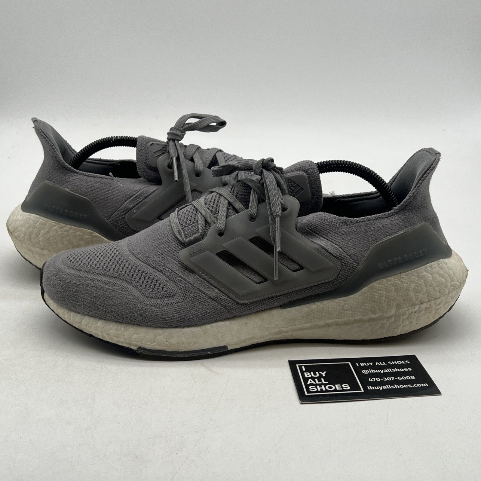 Size 10.5 - adidas UltraBoost 22 Grey Three (GX5460)