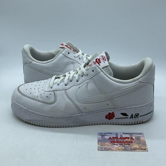 Size 12 - Nike Air Force 1 '07 LX Thank You Plastic Bag Red Green (CU6312-100)