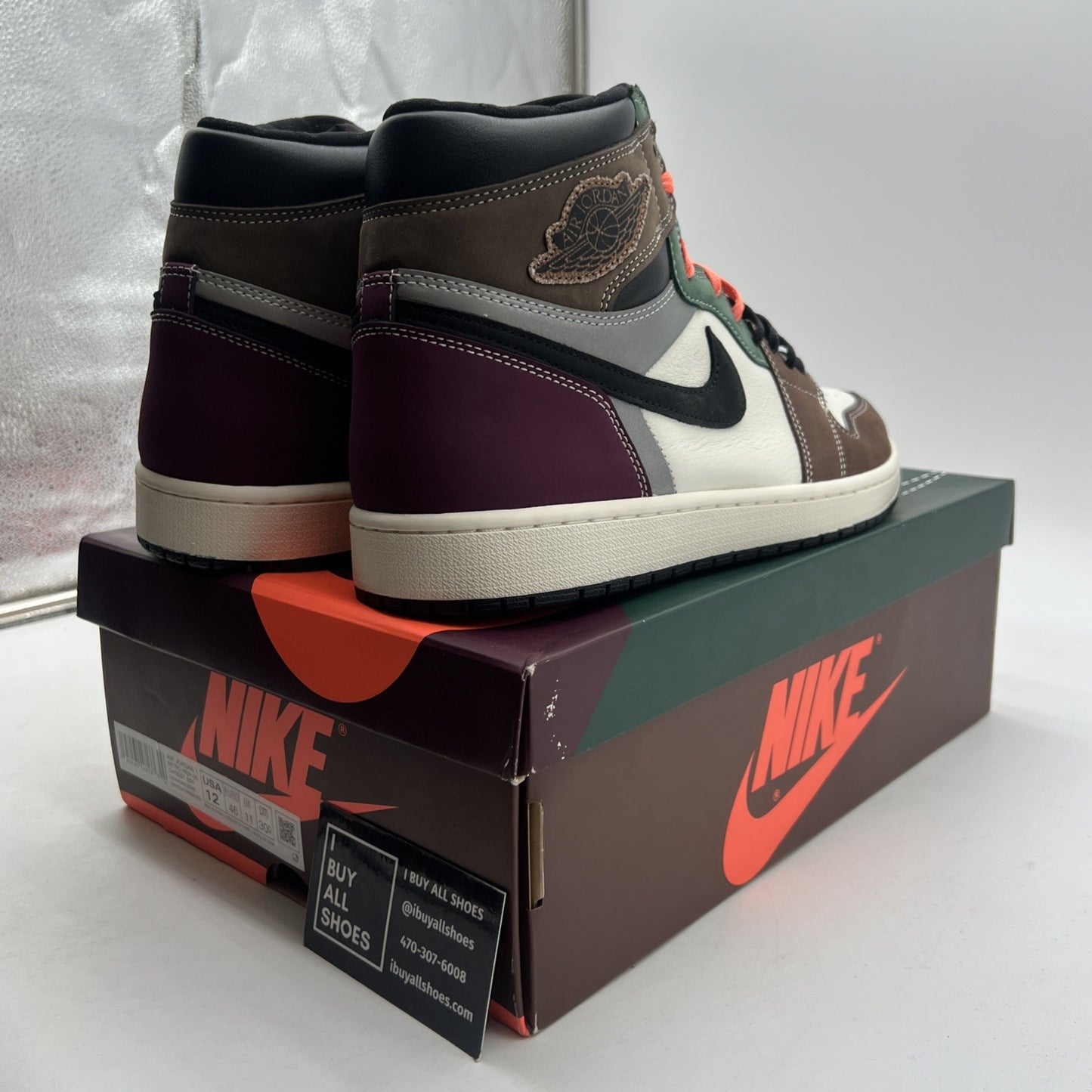 Size 12 - Air Jordan 1 High OG Crafted 2021 (DH3097-001)