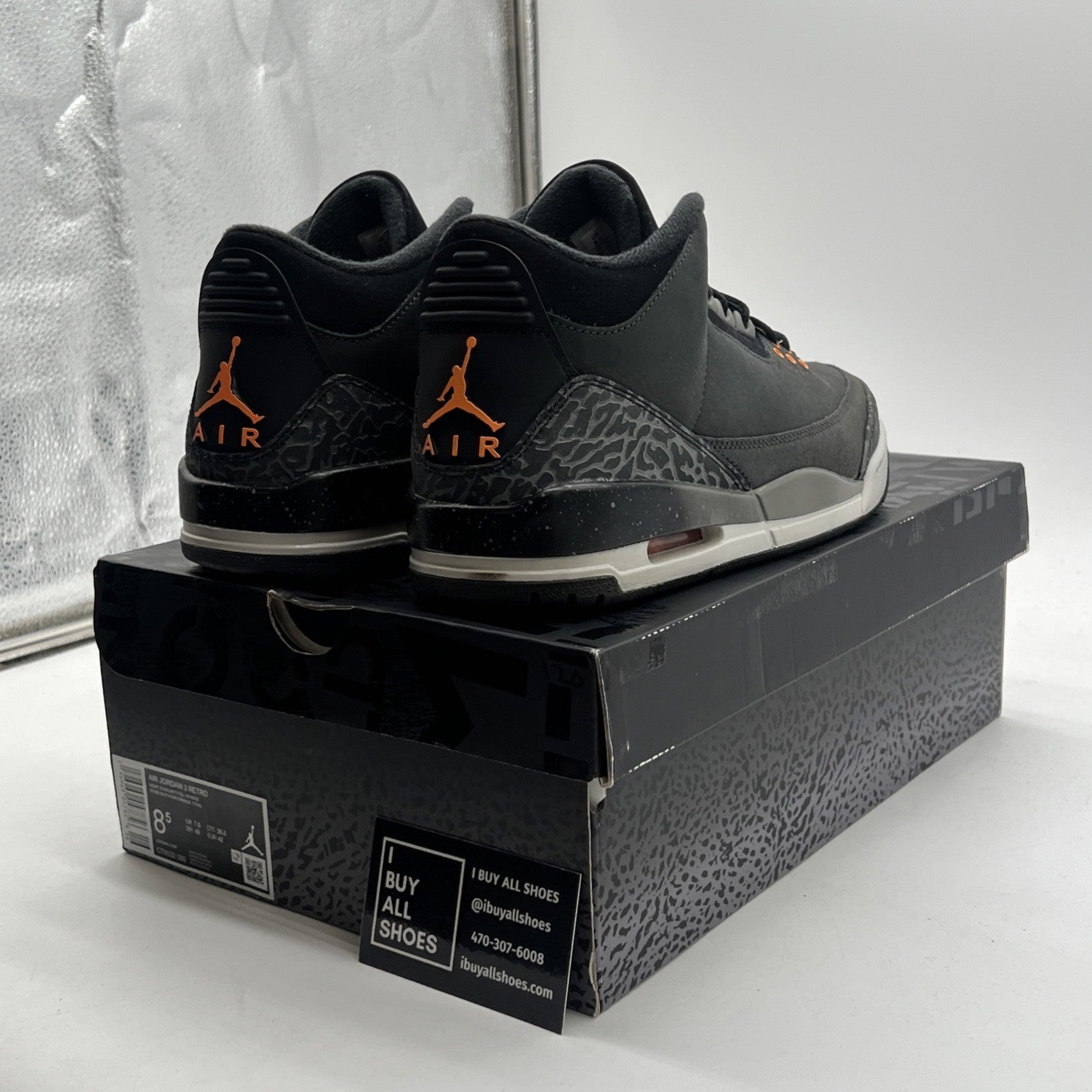 Size 8.5 - Air Jordan 3 Retro 2023 Mid Fear (CT8532-080)