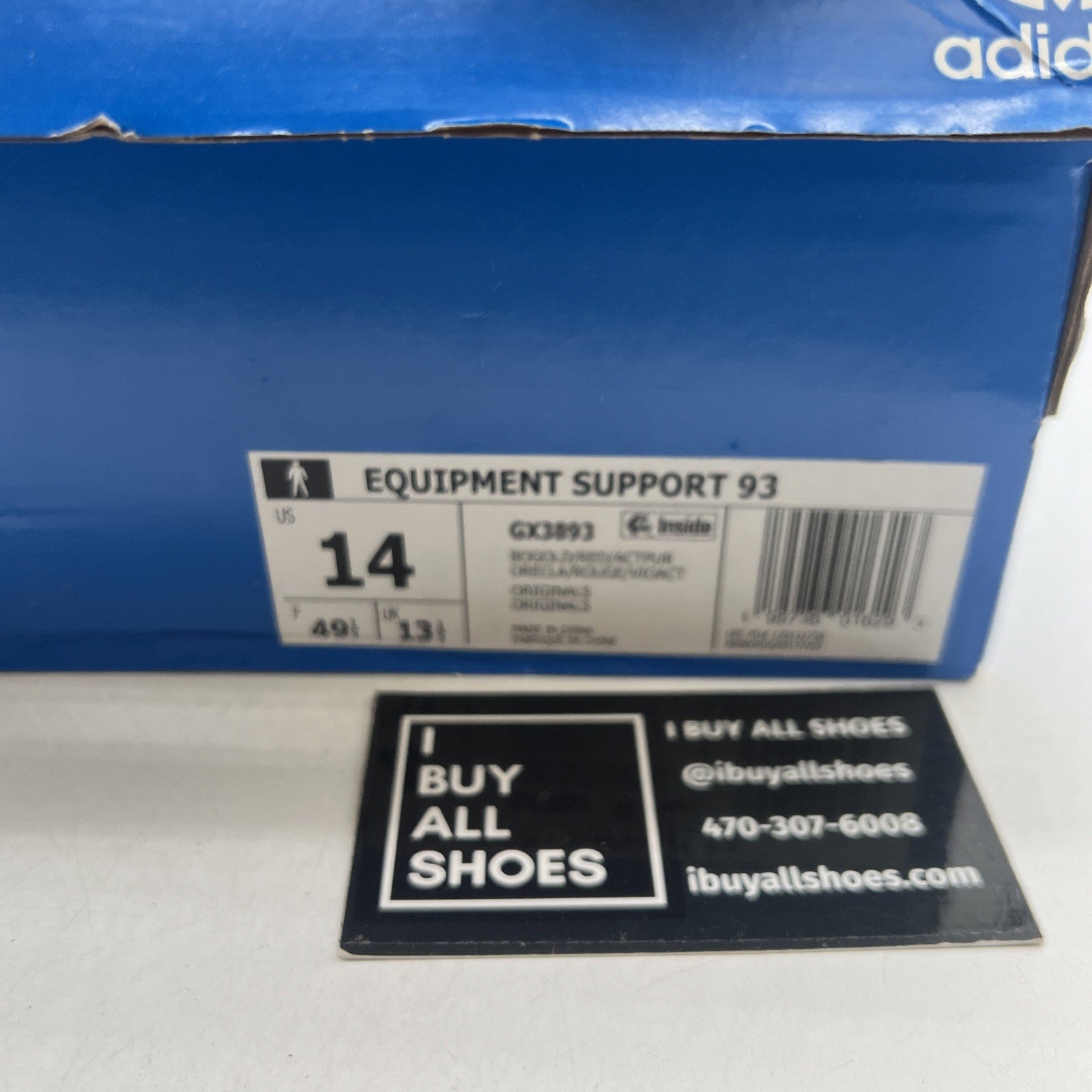 Size 14 - adidas Sean Wotherspoon x Equipment Support 93 Super Earth (GX3893)
